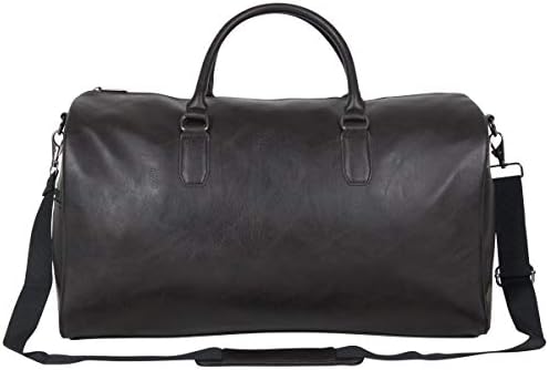 Kenneth Cole Reaction Port Stanley Faux Leather 20" Top Zip Carry-On Travel Duffel Bag 2 Kenneth Cole Reaction Port Stanley Faux Leather 20" Top Zip Carry-On Travel Duffel Bag