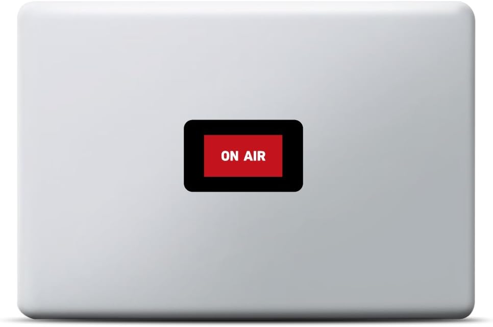 On Air MacBook Sticker, MacBook decal, Laptop Sticker