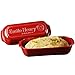 Emile Henry Italian Bread Loaf Baker | Burgundy