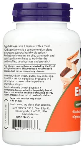NOW Foods Super Enzymes -- 90 Capsules by Now Foods