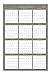 Blue Sky 2020 Laminated Erasable Wall Calendar, January 2020 - December 2020, Double Sided, 36