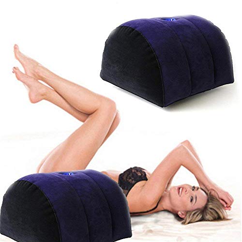 ShengmingMaoyi Portable Inflatable Waist, Neck Massage Pillow- Effectively Relieve Fatigue and Support The Body Keep a Good Sleep