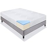 Best Choice Products 10in Queen Size Dual Layered Gel Memory Foam Mattress with CertiPUR-US Certified Foam