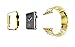 Apple Watch Case, Tomplus [Ultra-Thin] [Newest] Apple Watch PC Plated Cover Case Slim Premium Super / Exact Fit / Plastic Cover Snap On Hard Protective Case for Apple Watch (PC Case Gold 38mm)