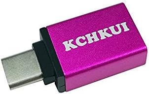 KCHKUI Type C OTG USB-C Adapter to USB 3.0 Adapter for MacBook Pro, Google Pixel, Nexus 6P 5X, LG G5, OnePlus 3/2