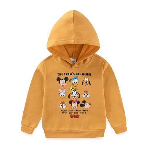 Disney Mickey Mouse Boys Pullover Hoodie for Toddler and Big Kids