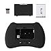 Lynec H9 2.4GHz Backlit Wireless Keyboard Mouse Remote Touchpad for PC,Xbox 360,PS3,Raspberry Pi 3 ,Google Android TV Box,Nvidia Shield TV,HTPC,IPTV