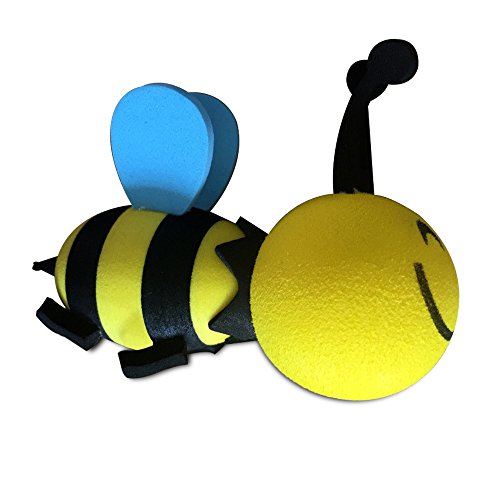 YGMONER Happy Bee Car Antenna Topper - Auto Antenna Ball Exterior Decor Car Decorations Easy to Find Car in The Parking Lot (Bee) - Thumbnail 7