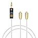 gotor Replacement Cable OFC Cord For Sennheiser HD700 HD 700 Headphones 1.5m/4.5FT (1.2m, gold)