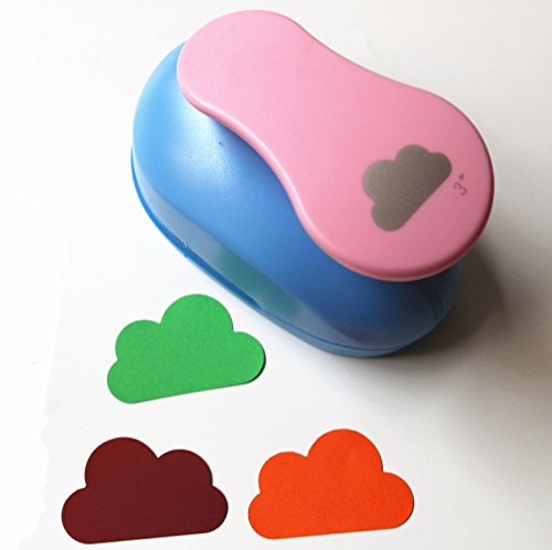 CADY Crafts Punch 3-Inch Paper Punches Craft Punches (Clouds)