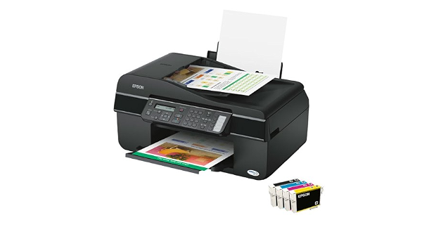Epson Stylus Office TX300F Inyección de tinta 31 ppm A4 - Impresora  multifunción (Inyección de tinta, Impresión a color, Copias en blanco y  negro, Escaneo a color, Envío y recepción de faxes