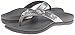 Vionic Women's Tide Sequins Toe Post Sandals - Ladies Flip Flop Sandals with Concealed Orthotic Arch Support Silver 9 M US