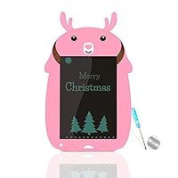 YYhappy childhood LCD Writing Tablet for Kids Toys for 3-12 Years Old Girls, 8.5 inch Drawing and Writing Board with Lock Erase Button for Adults for School and Office(Pink-ld)