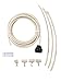 mistcooling - Patio Misting Kit Assembly - Make Your own Misting System - Easy to Build and Install - 5 Minute Installation (24Ft - 4 Nozzles)