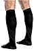 Mava Sports Compression Socks (Black & Gray, Large)
