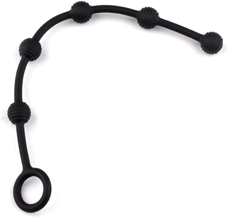 fafababy Silicone Amal Pluģ B-ntt Stímúlętor Beads Adullt Women Men SMX Toy