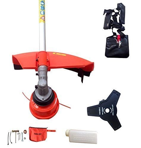 CHIKURA professional 52cc gasoline brush cutter 2 in 1 grass trimmer pruner string hedge trimmer