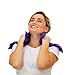 Nature Creation Reusable Microwave Heat Pad - Microwave Heating Pad for Neck, Shoulders & Upper Back, Cold Compress & Hot Pack, Heat Pack Warming Pad - Purple Marble 1 Pack