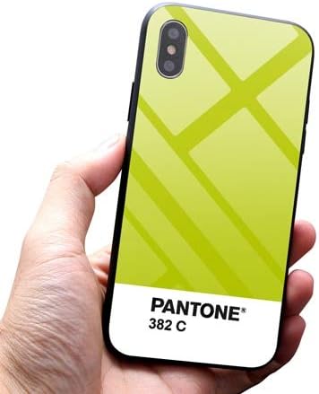 Fitted Cases - Tempered Glass Customized Phone Case for iPhone 7 7Plus X 6S 6 Plus DIY Pantone Phone Cover for iPhone Xs MAX XR 8 Pure Color - by LENALE - 1 PCs