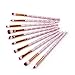 Clearance Sale!DEESEE(TM) 10Pcs Multifunctional Makeup Brush Concealer Eyeshadow Brush Set Brush Makeup Tool (B)