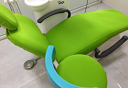 Dental Chair Cover Set - PU Headrest & Foot Cushion Protector For Dentist Stool