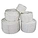 SGT KNOTS Twisted Nylon Rope (1/4 inch) Multipurpose Utility Line - Rot, Alkali, Chemical, Weather Resistant - Crafts, DIY Projects, Towing, Dock Lines, Heavy Load Uses (100 ft - White)