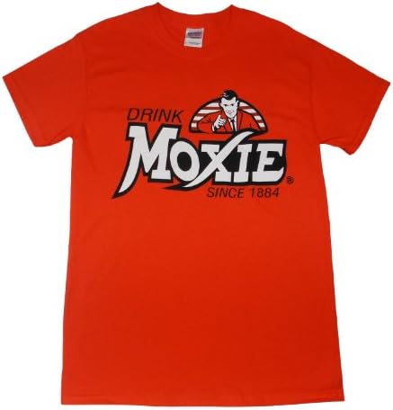 EastCoPr Mens Moxie Wicked Good Cotton T-Shirt Large Orange