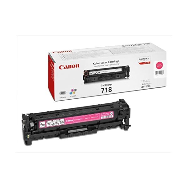 Original Canon I-Sensys 718 Tonerkartuschen-Pack, Cyan, Magenta, Gelb, Schwarz, Lasertonerkartuschen, 2660B002/2662B005/2659B002/2661B002 Für LBP7200Cdn / MFC8330 / LBP8350CDN – Braune Box – Bild 5