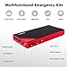 Fconegy 600A Peak 8000mAh Portable Auto Emergency Car Jump Starter (up to 6.5L gas or 5.3L diesel Engine) Portable Battery Booster, Power Bank and Phone Charger
