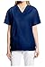 G Med Unisex Scrub Set V-Neck Top and Pant 2 PC Set(Menset-MED,DBL-M) Navy