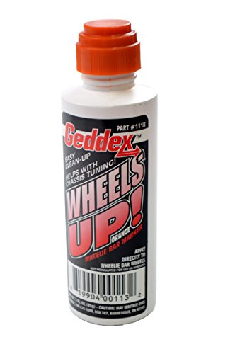 GED-111B Wheels UP Wheelie BAR Marker Chalk Drag CAR Chassis Tuning Orange