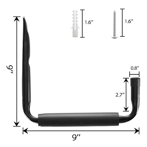 Heavy Duty Garage Storage Utility Hooks with 9''Jumbo Arm, Wall Mount