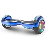 Hoverboard Flash Wheel Two-Wheel Self Balancing Electric Scooter with Wireless Speaker 6.5