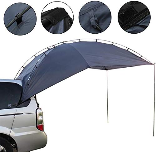 GU YONG TAO Heavy Multifunction Trailer Tent, Large Space Stable Structure Waterproof Anti-Uv Durable Tear Resistant, Sun Shelter, Fits Boating, Camping, Car Travel