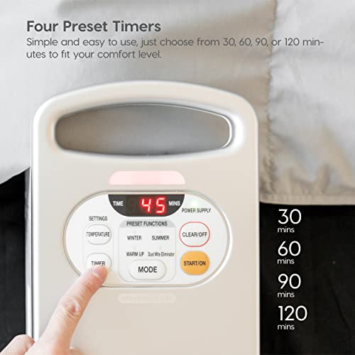 IRIS USA BLWC2, Portable Blanket Warmer for Warming Bed and Couch