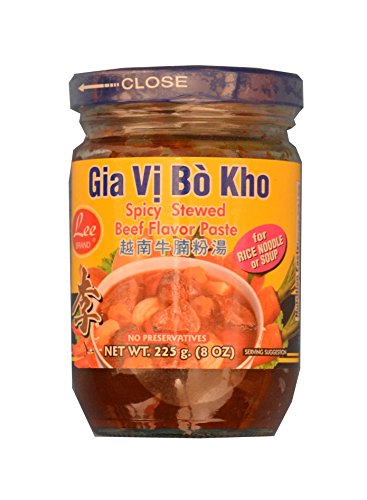 Spicy Stewed Beef Flavor Paste 8 oz.(Gia Vi Bo Kho)Pack of 2