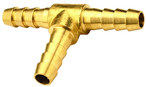 Dixon 1/2" Brass Hose Barb Tee Splicer, Forged (179-0808)