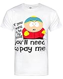 Official South Park Cartman You'll Need To Pay Me Men's T-Shirt