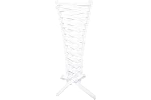 BENECREAT Adjustable Satin Corset Back Kit - Wedding Dress Zipper Replacement - White Lace-up Back Kit for Formal Prom Dress