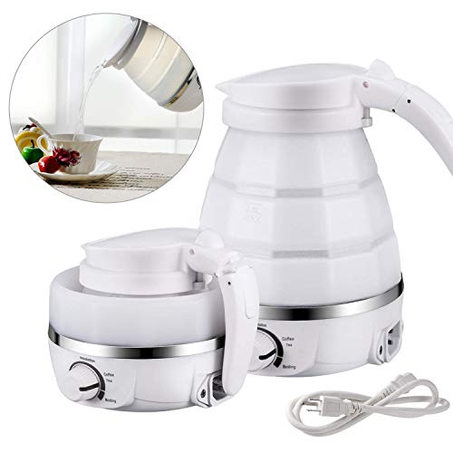 Travel Foldable Electric Kettle,110-220V Non-toxic Portable Electric Water kettle for Tea Coffee Mil Travel Foldable Electric Kettle,110-220V Non-toxic Portable Electric Water kettle for Tea Coffee Mil