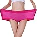 TEERFU Womens Underwear High Waisted Soft Stretch Hipster Full Coverage Ladies Panties 5 Pack