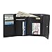 Leather Clutch Wallets for Women - RFID Blocking Slim Wallet in Black