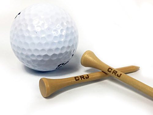 Custom Wooden Golf Tees 3.25 inch Golf Tees Personalized with Laser Engraving