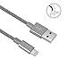 (3 Pack) Lightning cable, 3FT 6FT 10FT Durable Nylon Braided Universal Lightning to USB Sync and Charging Cable Wire for iPhone 7,iPhone 6,6s, 6 Plus,6s Plus, iPhone 5 5s 5c,SE, iPad Air, iPod (Gray)