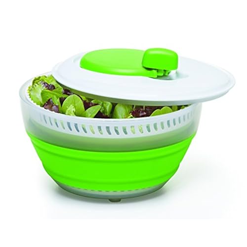 Prepworks by Progressive Collapsible Salad Spinner 3 Quart Fun At Once