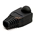 Cmple 50-Pack RJ45 Strain Relief Boots, RJ45 Boots for Cat6, Cat5e Ethernet RJ45 LAN Cable Connector Boots Cover - 50 PCS, Black