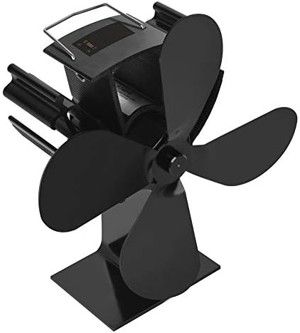 ファンブレード 耐久性抜群 サーキュレーター 薪ストーブファン 空気循環器 車 バイク ト ジュエリー 薪ストーブ B07yfm4rp4 アクセサリー ストーブ Hhcq 19改良版放熱設計 おしゃれ ロケッ 暖房器具 動作 タイプa ブラック B07yfm4rp4 新作製品 世界最高品質