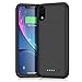 iPosible Battery Case for iPhone XR, 5500mAh Portable Rechargeable Charging Case Extended Battery Pack for Apple iPhone XR (6.1 inch) Protective Backup Cover Charger Case Power Bank-Black