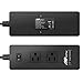 Surge Protector, FlePow 2AC Outlets 1250W/10A Mini Travel Power Strip with 4 USB Charging Ports + International Travel Outlet Plug Adapter for iPhone, iPad, Samsung, Tablet