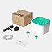 Pet Fountain, Cat Dog Water Dispenser with Pump, Healthy and Hygienic Drinking Cat Fountain Flower 2L Super Quiet Automatic Electric Water Bowl